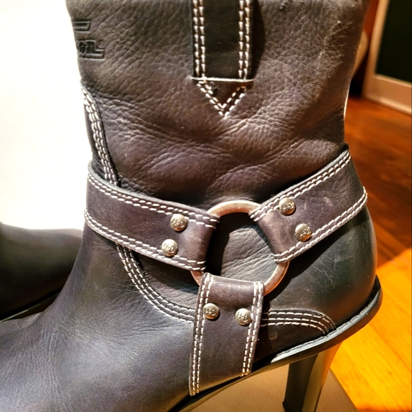 Harley Davidson boots size 7.5 - Picture 4 of 10